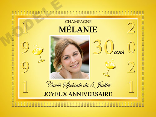 Etiquettes De Champagne Anniversaire Can 02 Image Mp